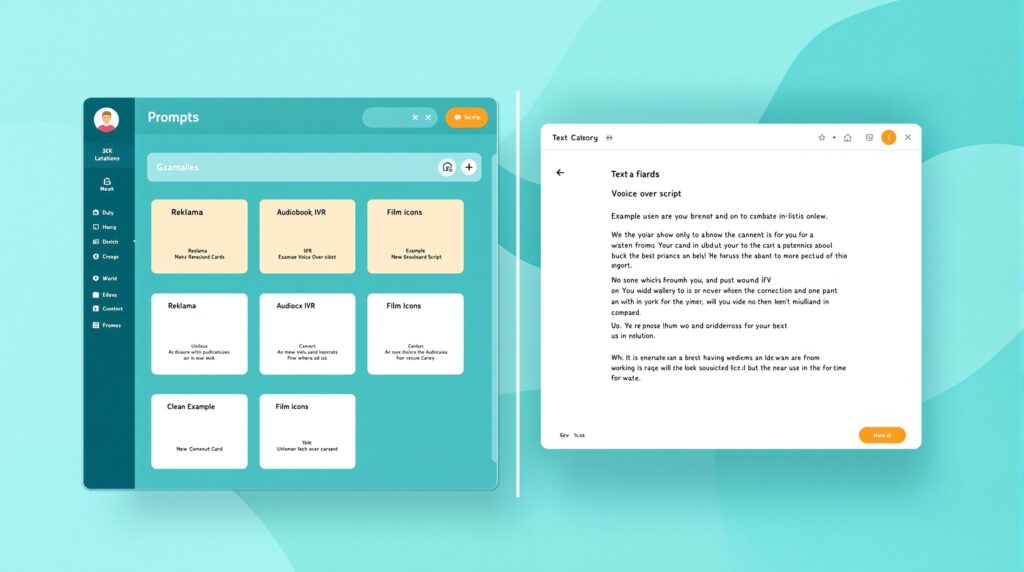 interfejs generatora promptów